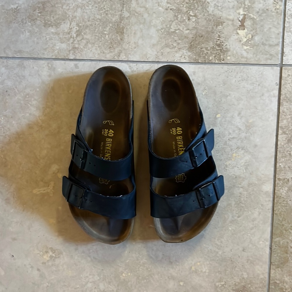 Black Unisex Birkenstock 40